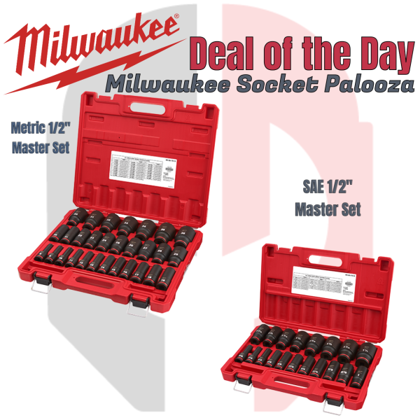 Milwaukee – 2-Piece Professional Auto Owner’s Toolkit